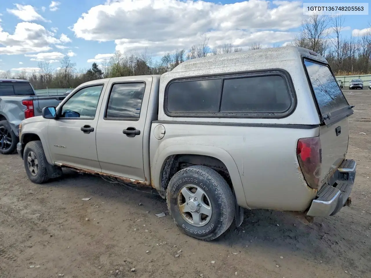 2004 GMC Canyon VIN: 1GTDT136748205563 Lot: 50521756
