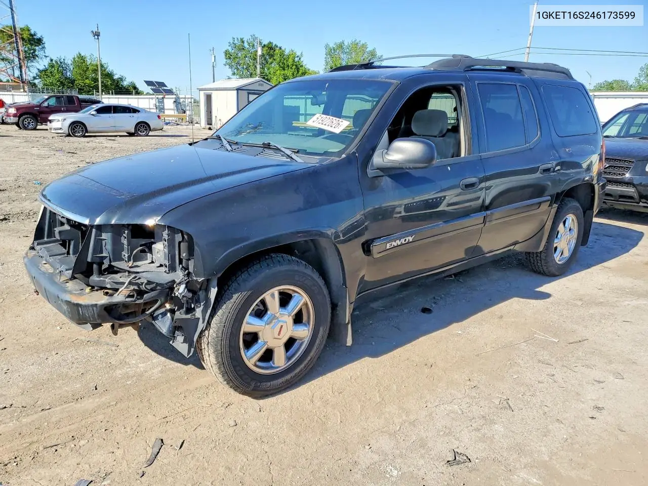 2004 GMC Envoy Xl VIN: 1GKET16S246173599 Lot: 51922626