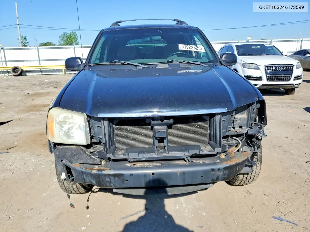 2004 GMC Envoy Xl VIN: 1GKET16S246173599 Lot: 51922626