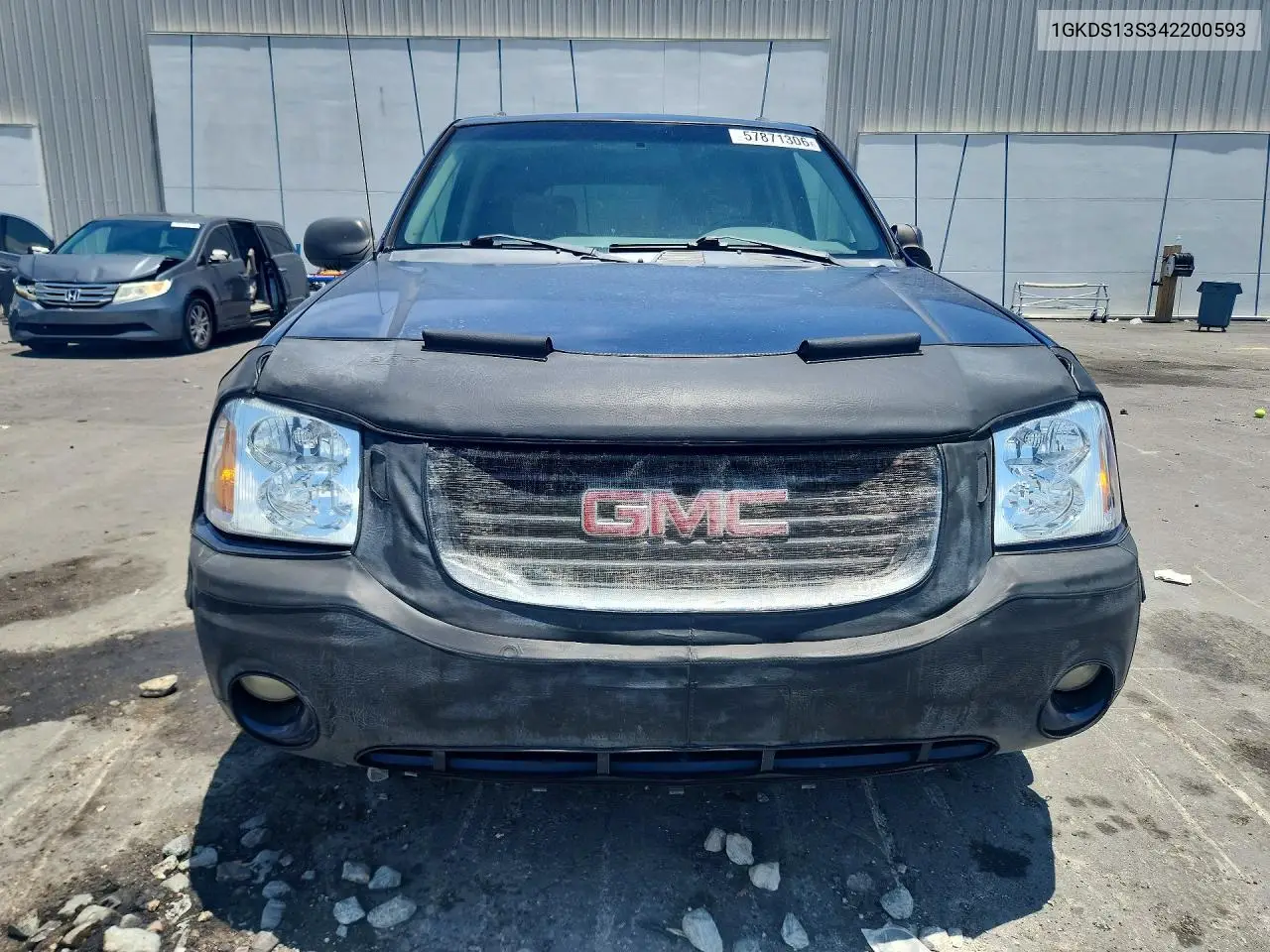 2004 GMC Envoy VIN: 1GKDS13S342200593 Lot: 57871306