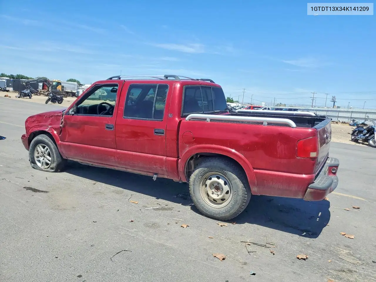 2004 GMC Sonoma VIN: 1GTDT13X34K141209 Lot: 58515386