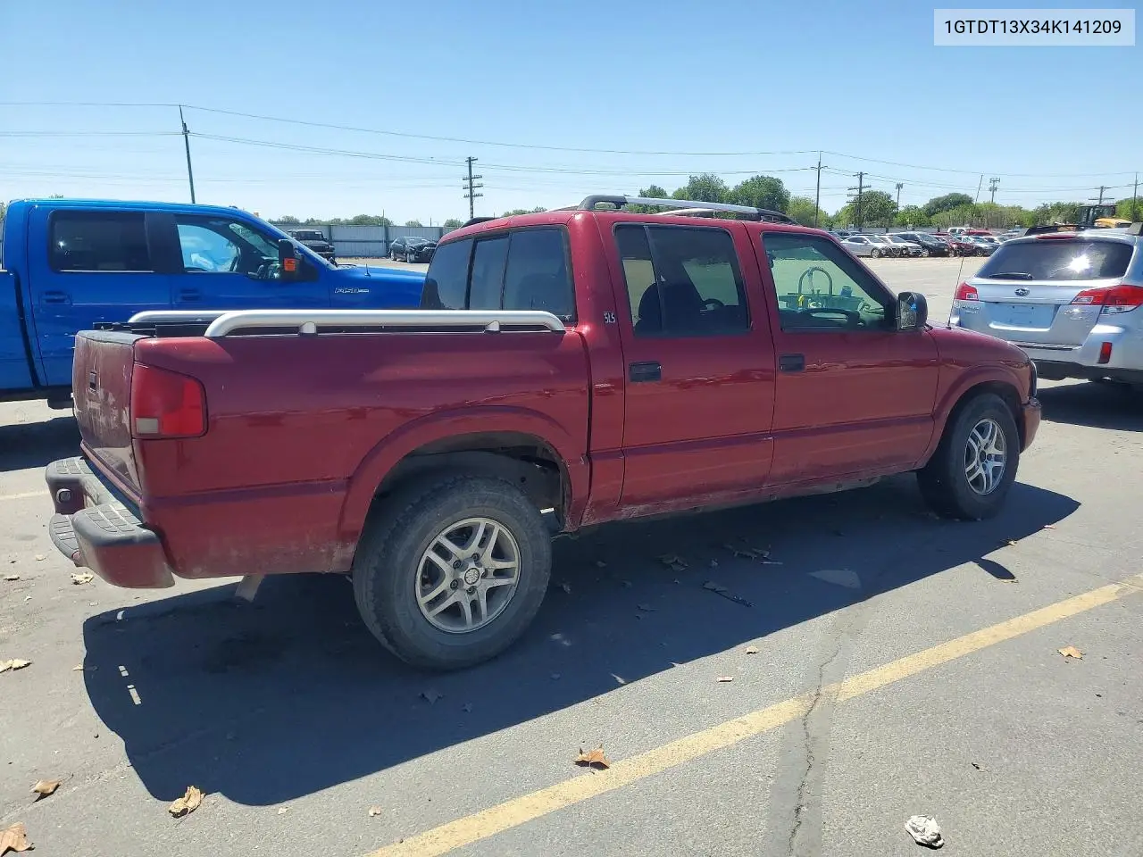 2004 GMC Sonoma VIN: 1GTDT13X34K141209 Lot: 58515386