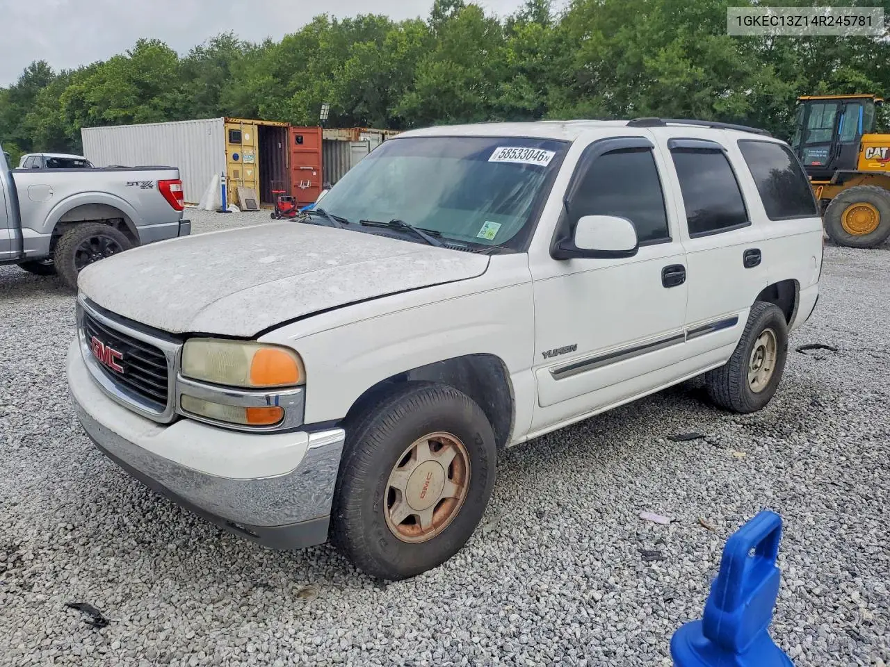 2004 GMC Yukon VIN: 1GKEC13Z14R245781 Lot: 58533046