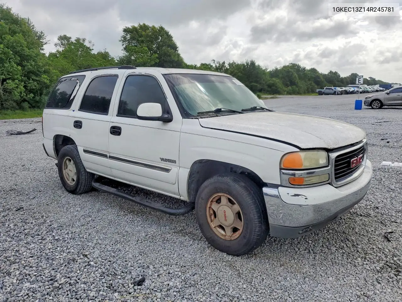 2004 GMC Yukon VIN: 1GKEC13Z14R245781 Lot: 58533046