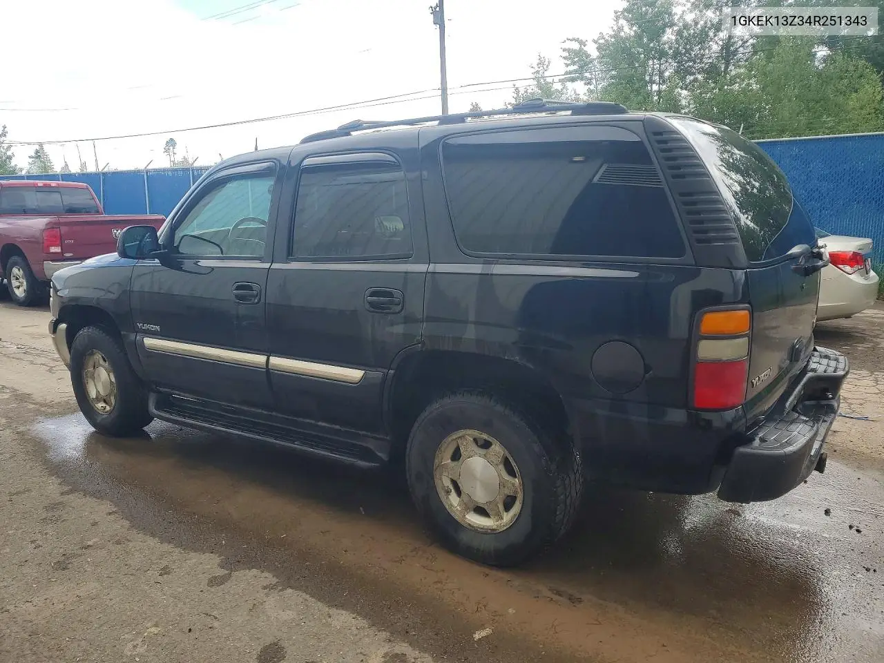 2004 GMC Yukon VIN: 1GKEK13Z34R251343 Lot: 58866746