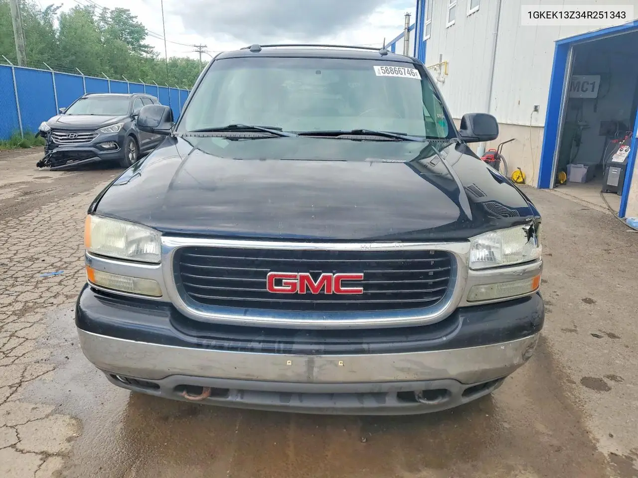 2004 GMC Yukon VIN: 1GKEK13Z34R251343 Lot: 58866746