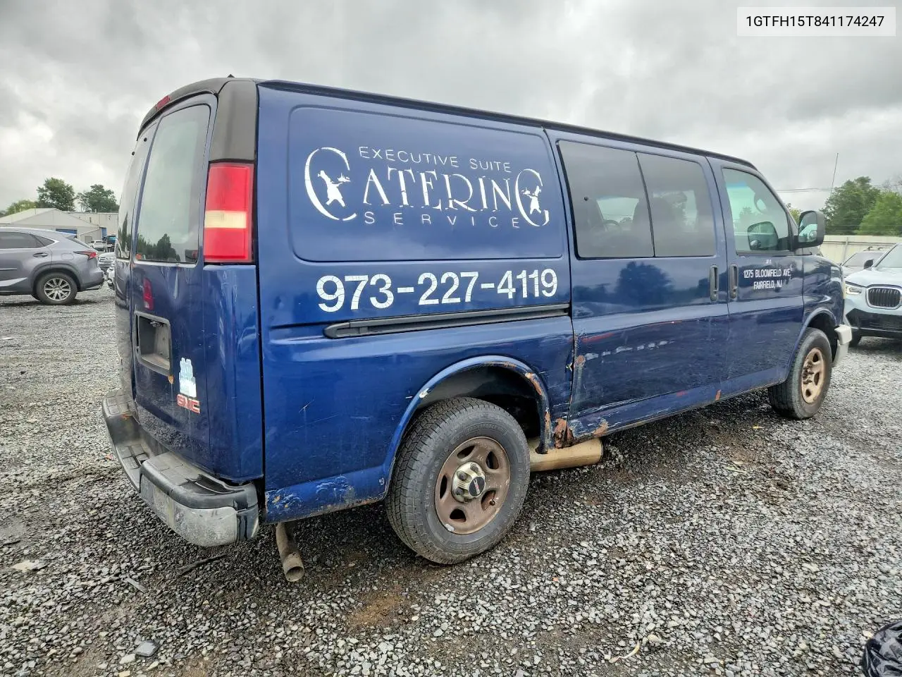 2004 GMC Savana 1500 Delivery Van VIN: 1GTFH15T841174247 Lot: 59925086