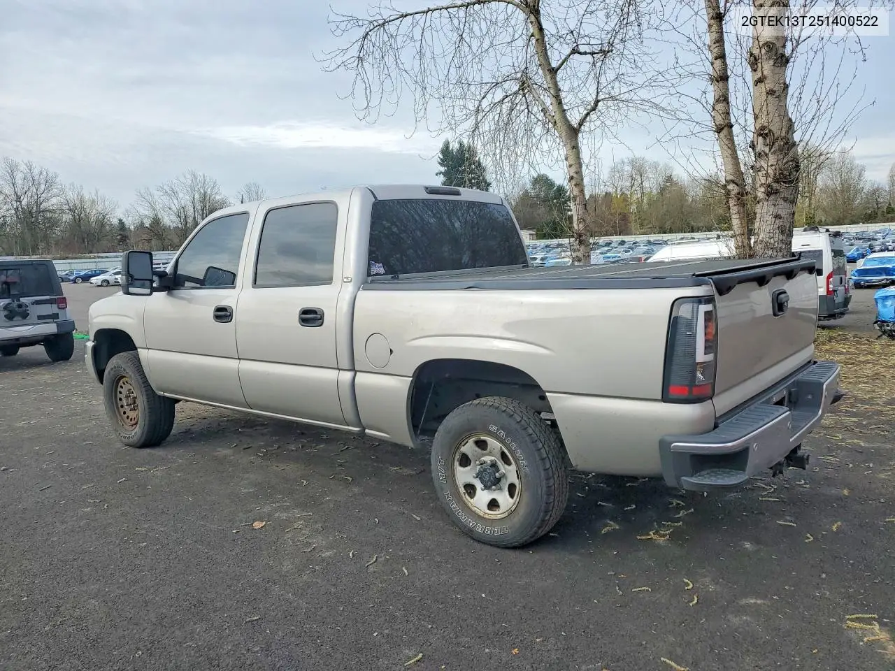 2005 GMC New Sierra K1500 VIN: 2GTEK13T251400522 Lot: 47258846