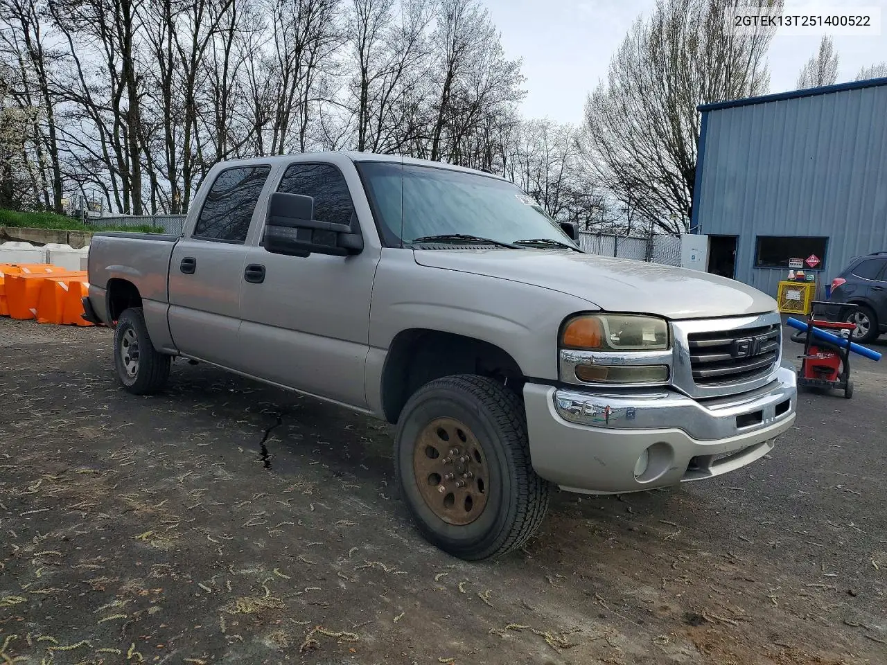 2005 GMC New Sierra K1500 VIN: 2GTEK13T251400522 Lot: 47258846