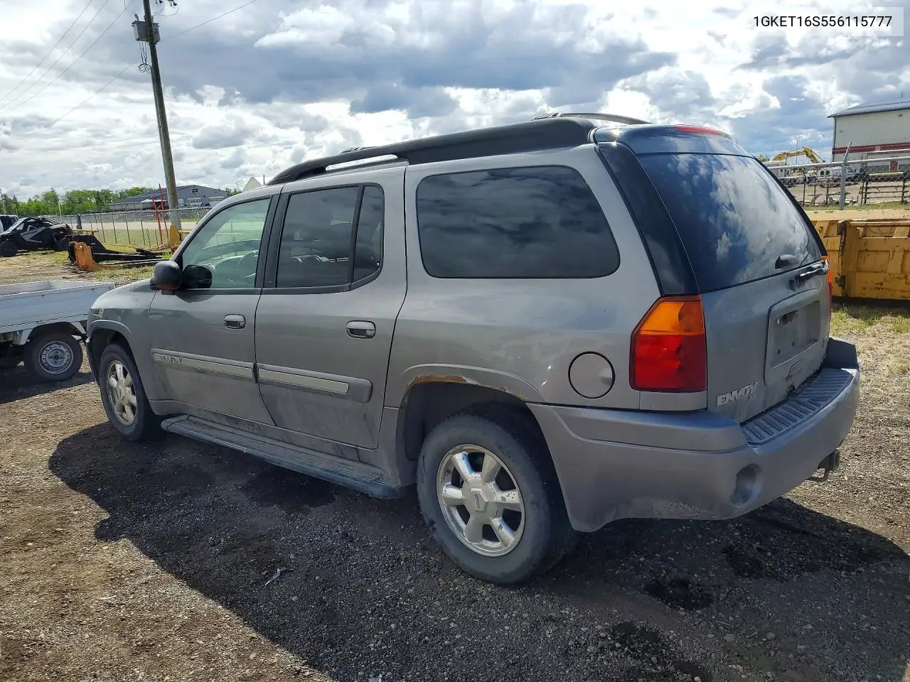 2005 GMC Envoy Xl VIN: 1GKET16S556115777 Lot: 56020146