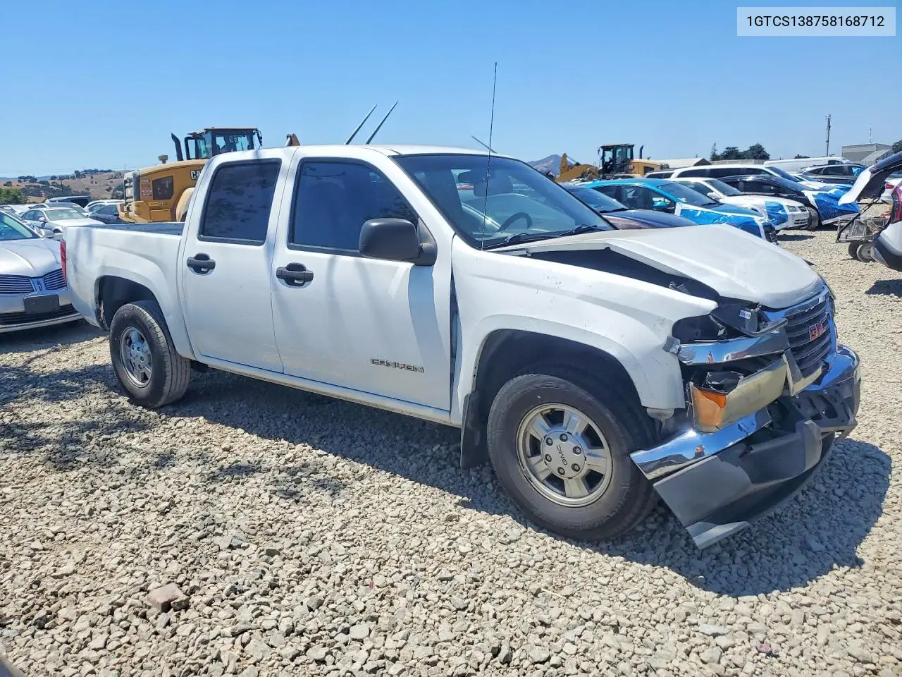 2005 GMC Canyon VIN: 1GTCS138758168712 Lot: 57695896