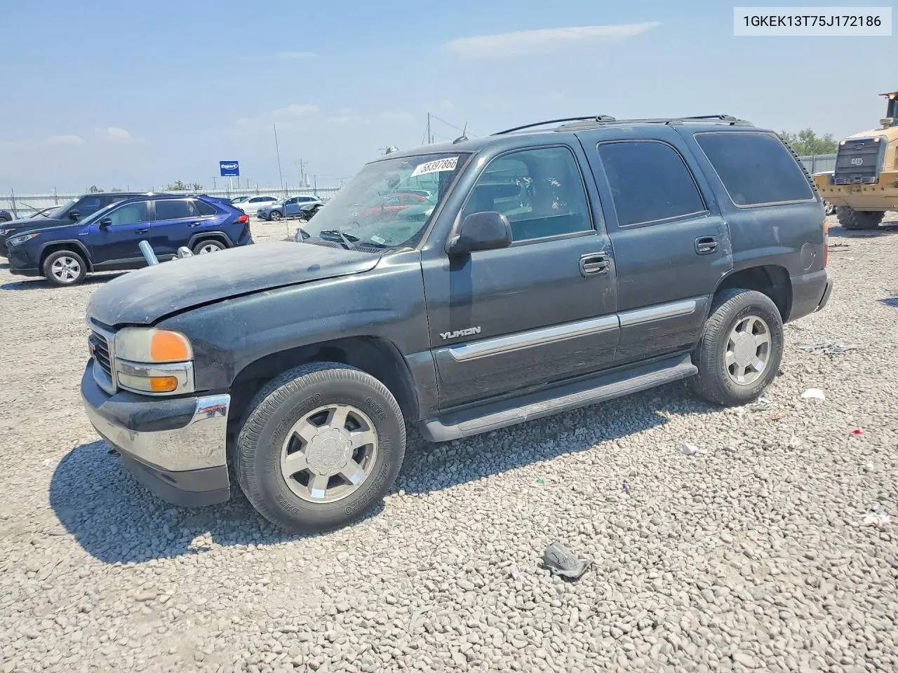 2005 GMC Yukon VIN: 1GKEK13T75J172186 Lot: 58397866