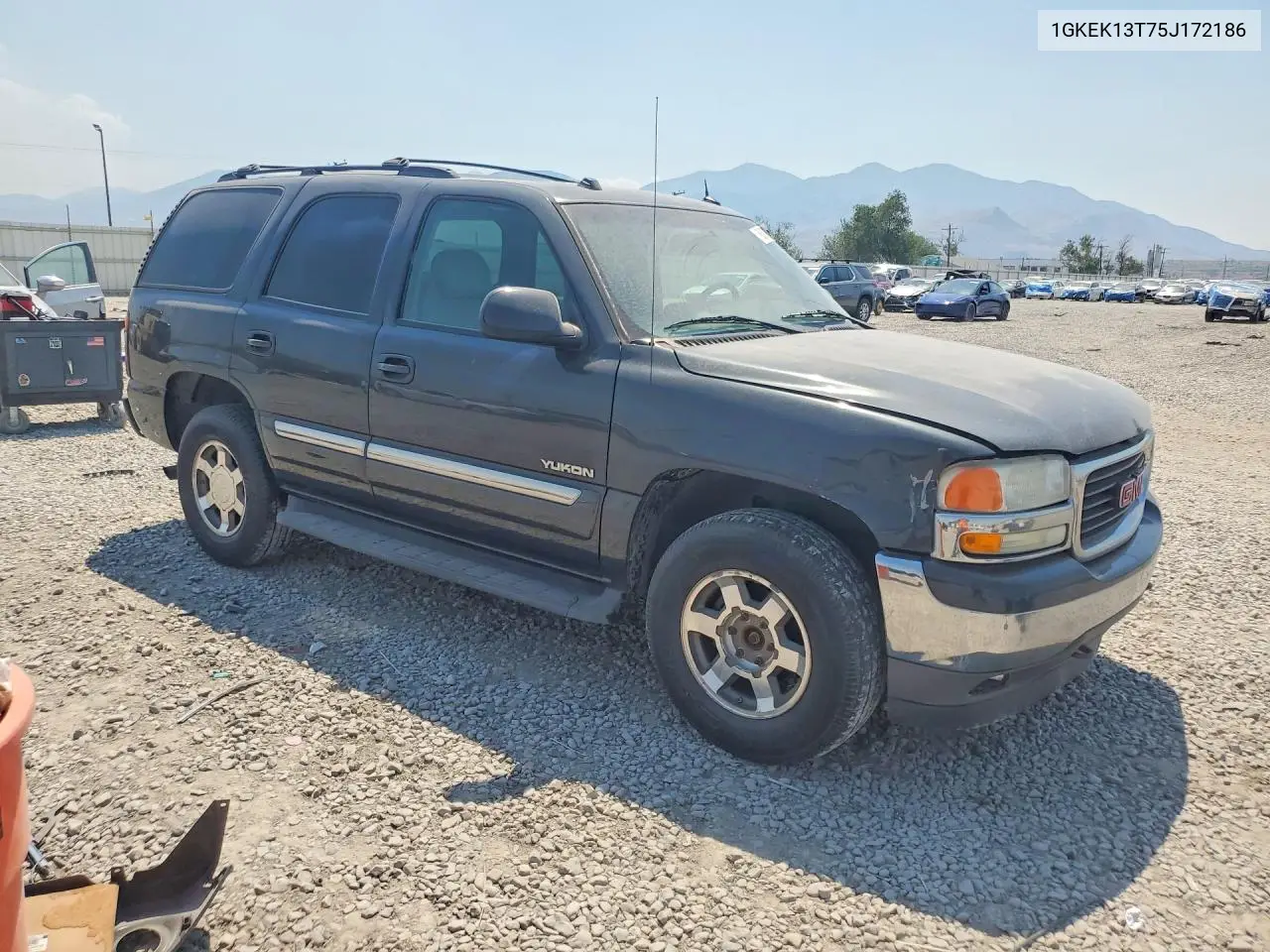 2005 GMC Yukon VIN: 1GKEK13T75J172186 Lot: 58397866