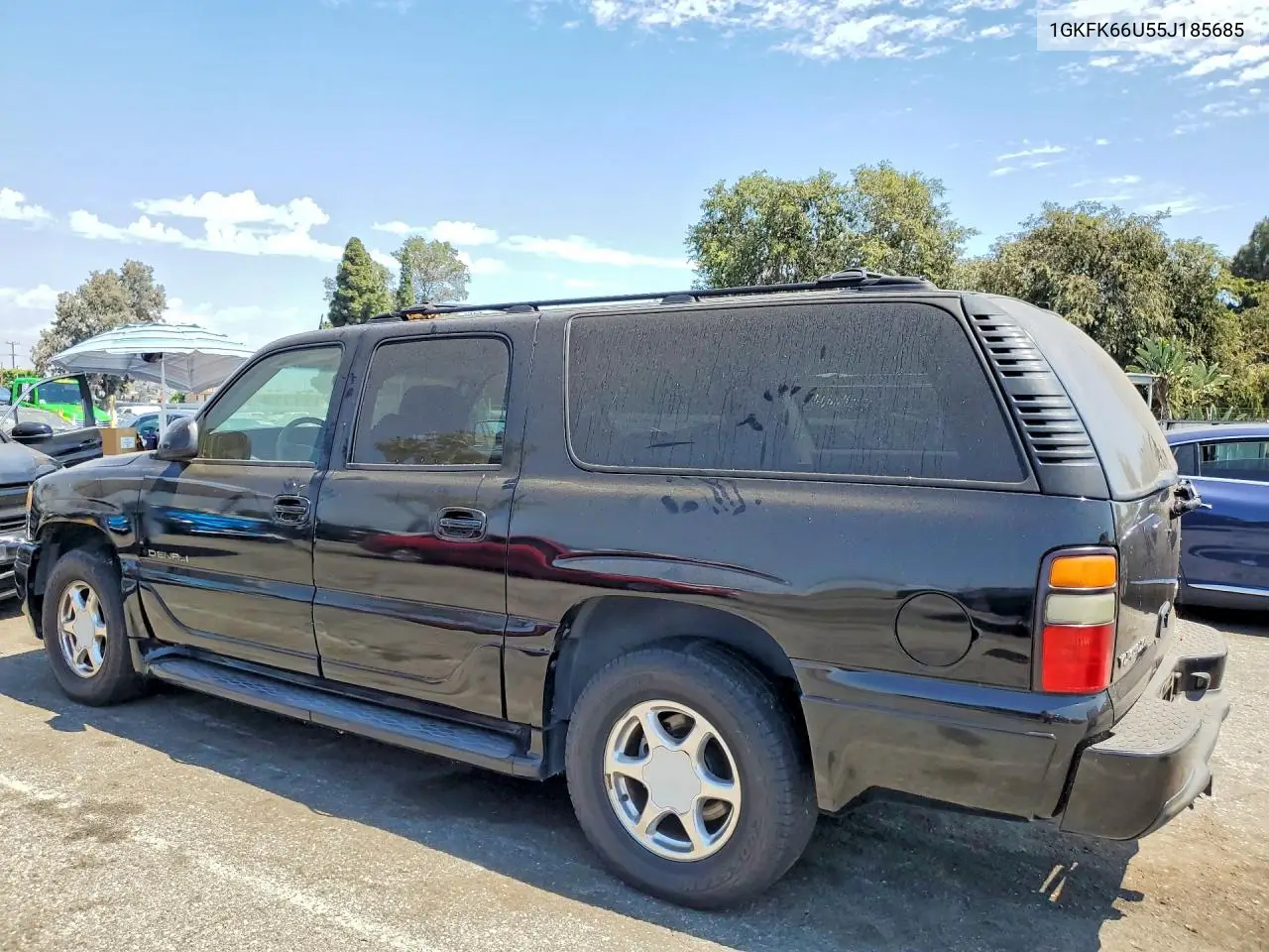 2005 GMC Yukon Xl Denali VIN: 1GKFK66U55J185685 Lot: 58517026