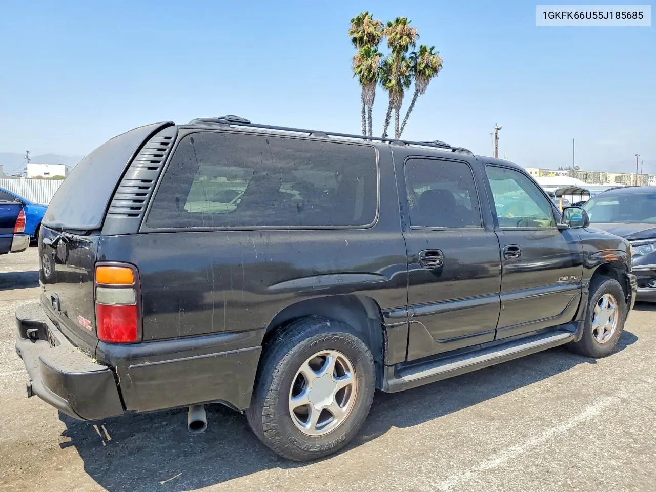 2005 GMC Yukon Xl Denali VIN: 1GKFK66U55J185685 Lot: 58517026