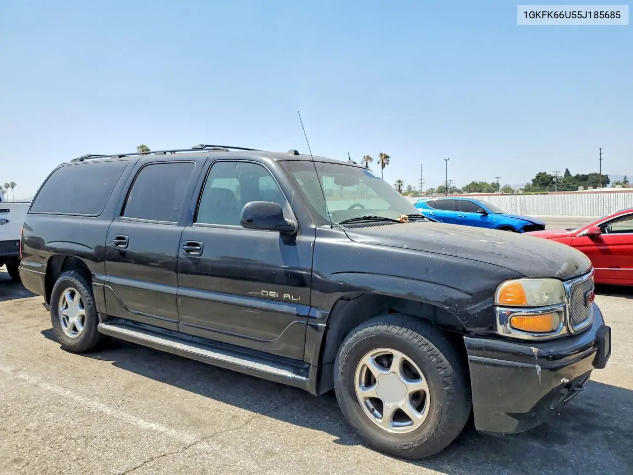 2005 GMC Yukon Xl Denali VIN: 1GKFK66U55J185685 Lot: 58517026