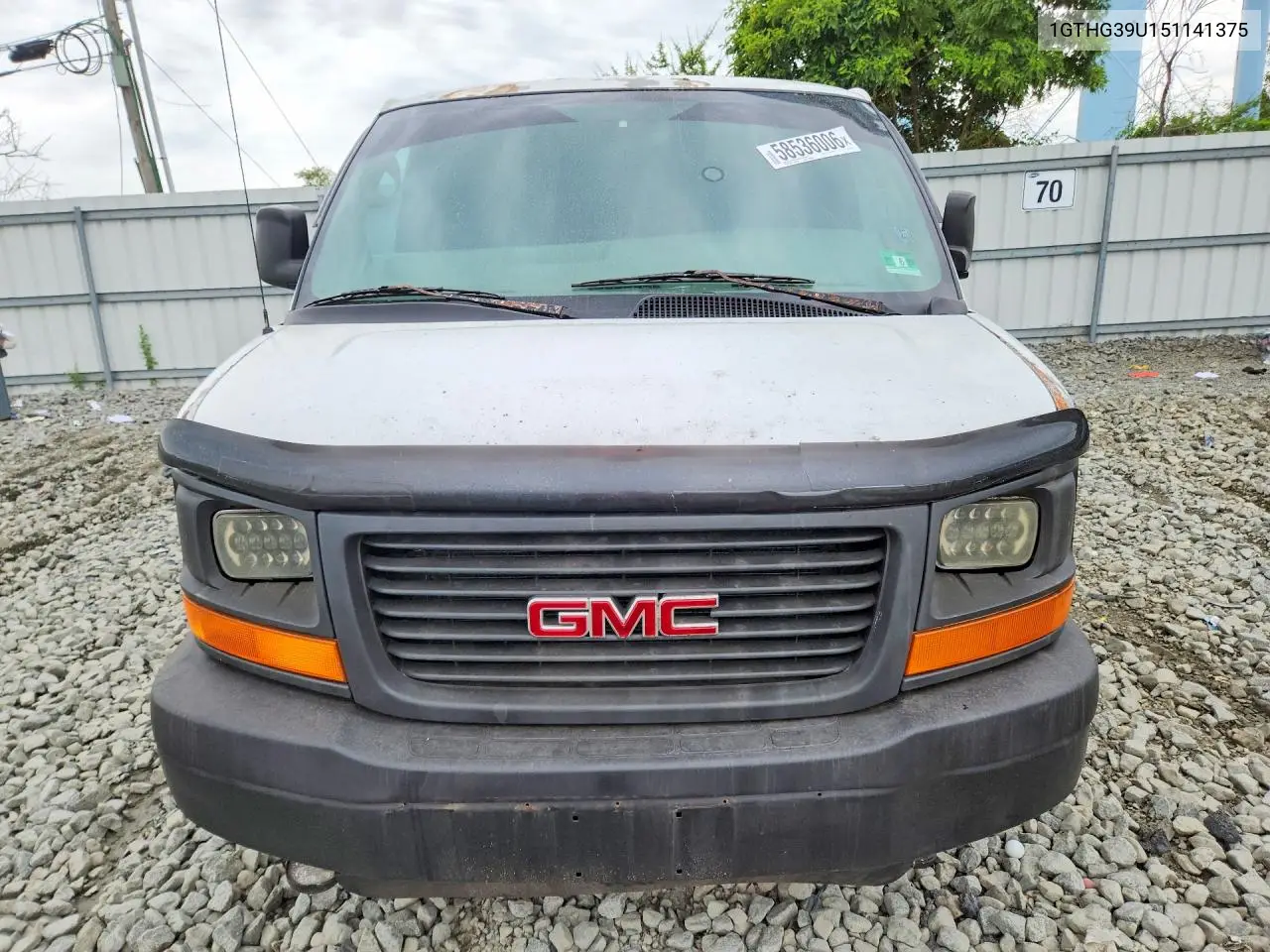 2005 GMC Savana G3500 VIN: 1GTHG39U151141375 Lot: 58536006