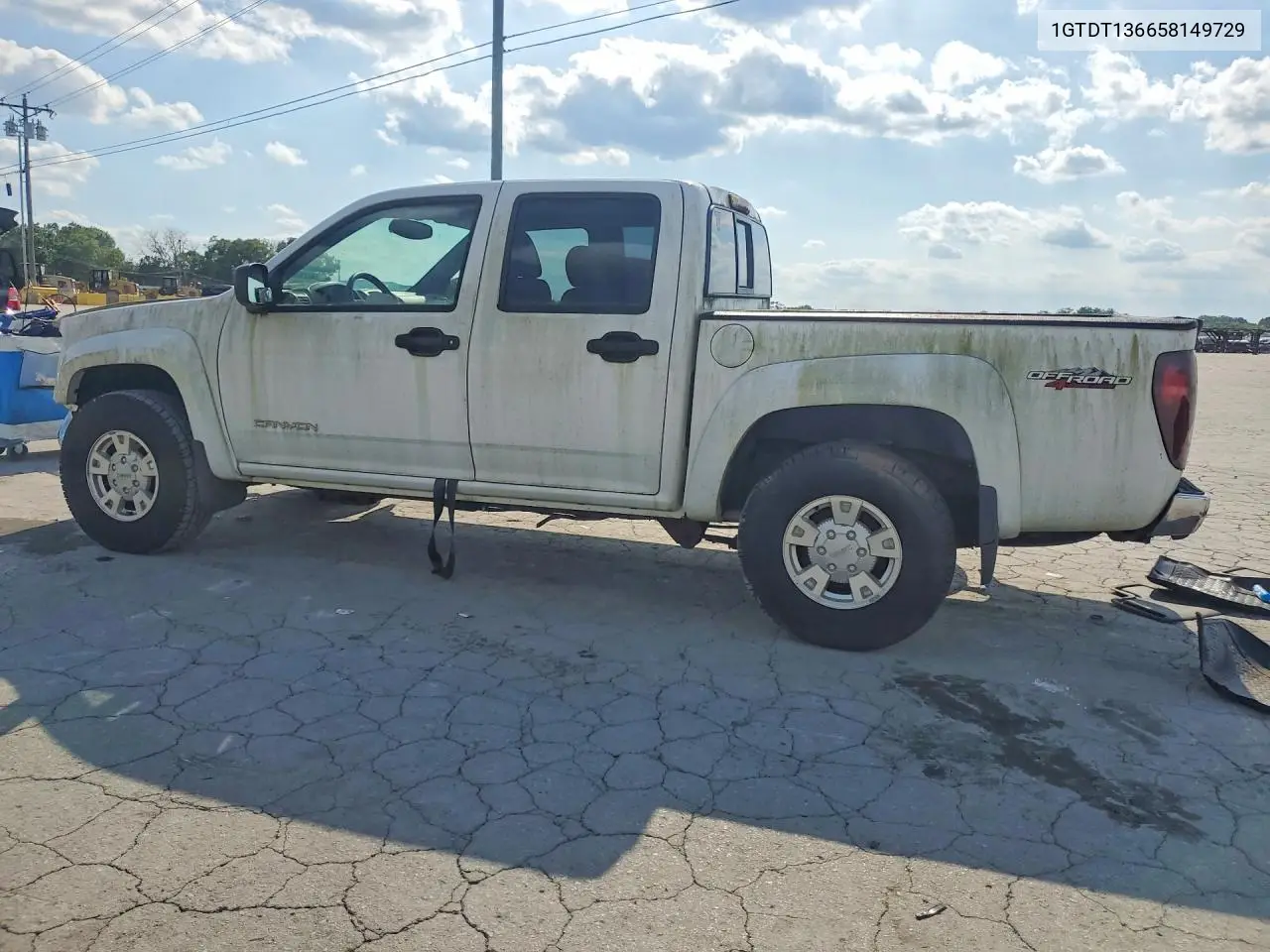 2005 GMC Canyon VIN: 1GTDT136658149729 Lot: 58742746