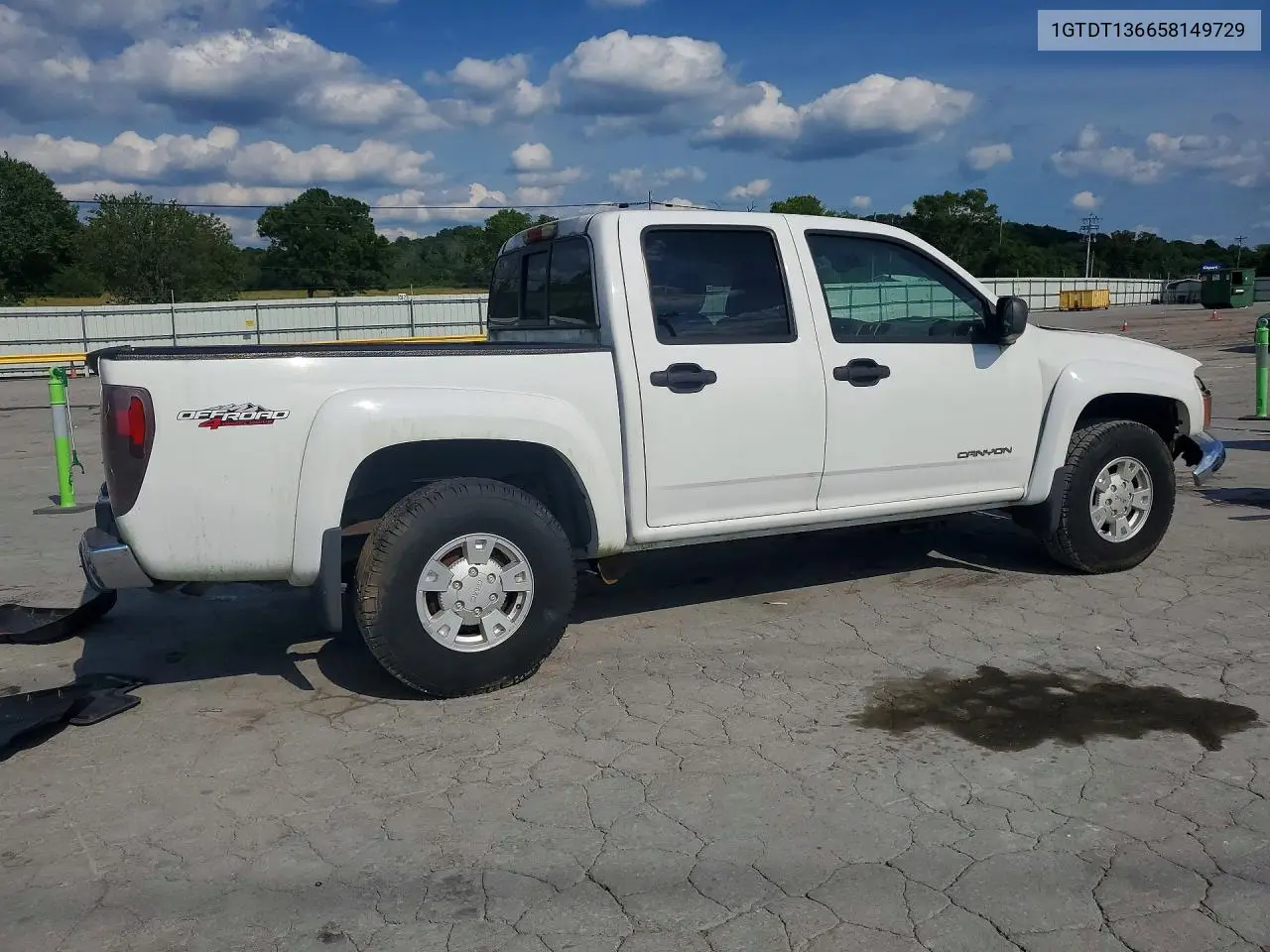 2005 GMC Canyon VIN: 1GTDT136658149729 Lot: 58742746