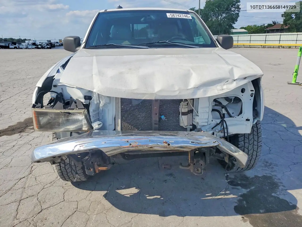 2005 GMC Canyon VIN: 1GTDT136658149729 Lot: 58742746