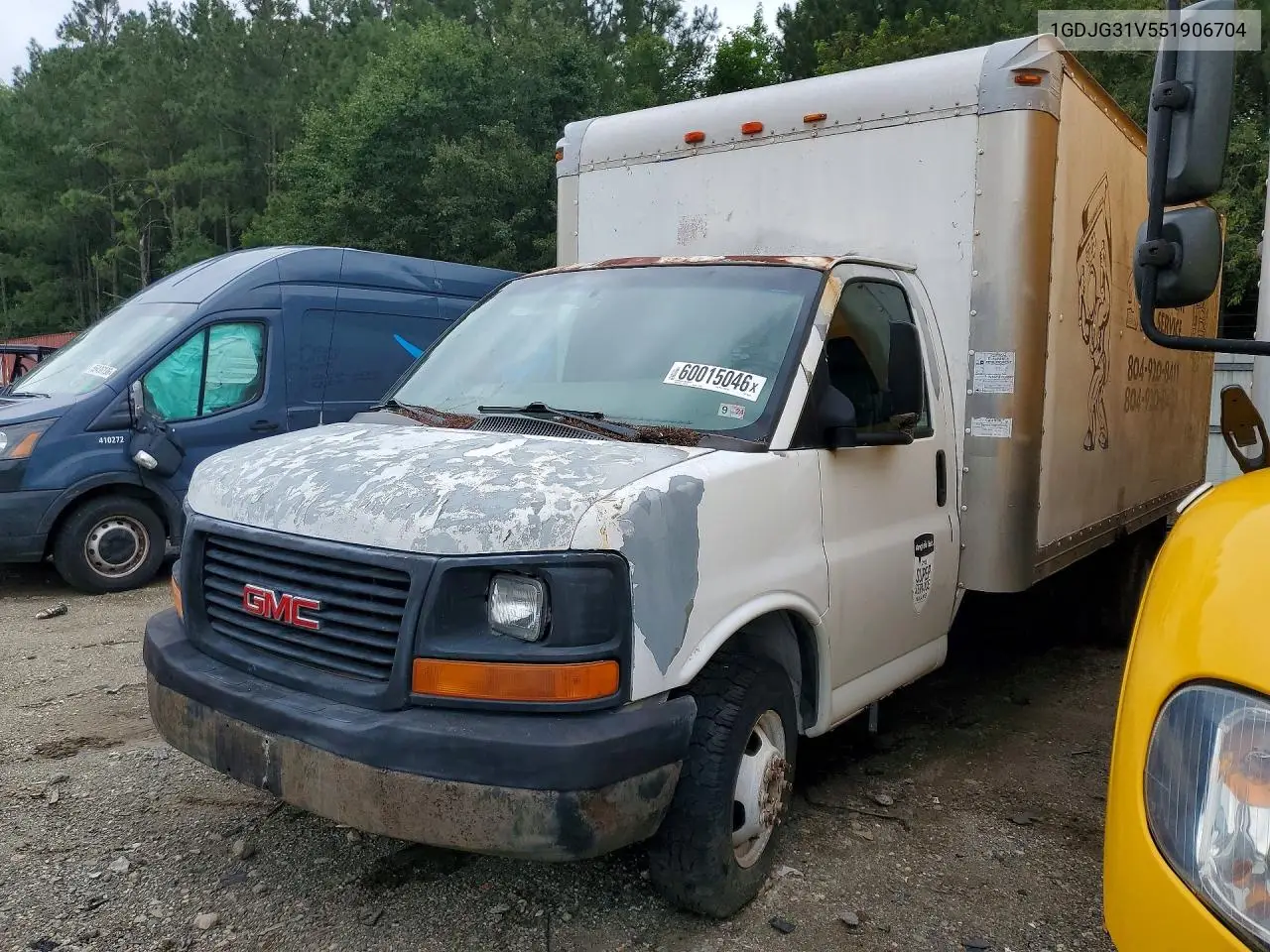2005 GMC Savana Cutaway G3500 VIN: 1GDJG31V551906704 Lot: 60015046