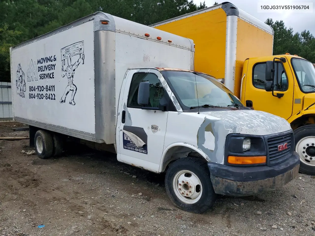 2005 GMC Savana Cutaway G3500 VIN: 1GDJG31V551906704 Lot: 60015046