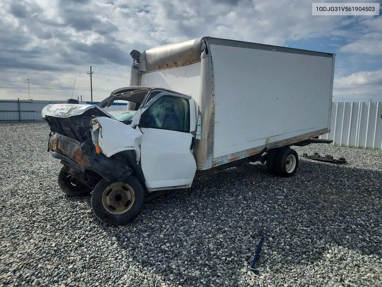 2006 GMC Savana Box Truck VIN: 1GDJG31V561904503 Lot: 54845796
