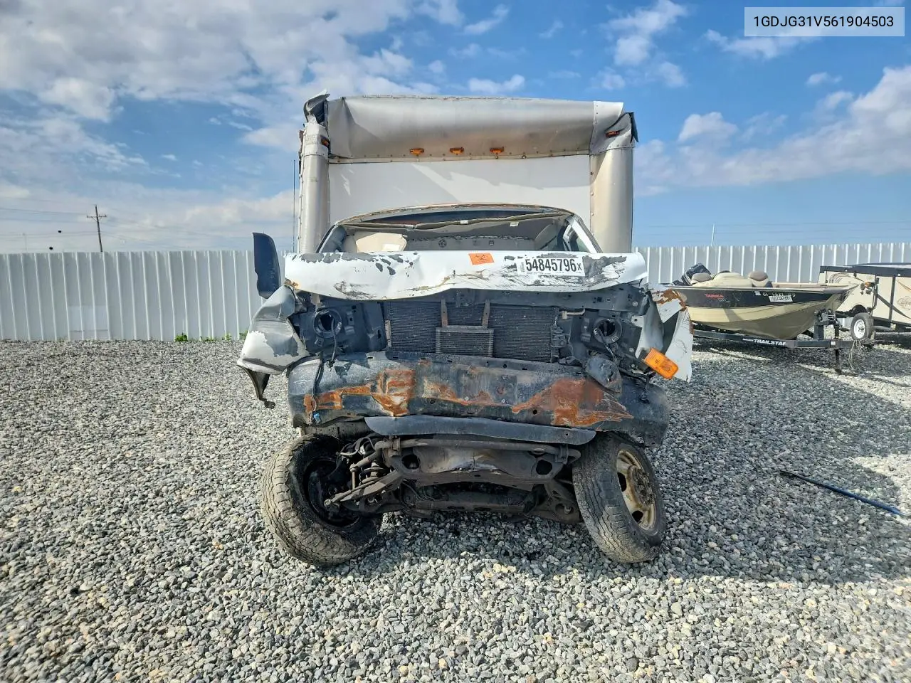 2006 GMC Savana Box Truck VIN: 1GDJG31V561904503 Lot: 54845796