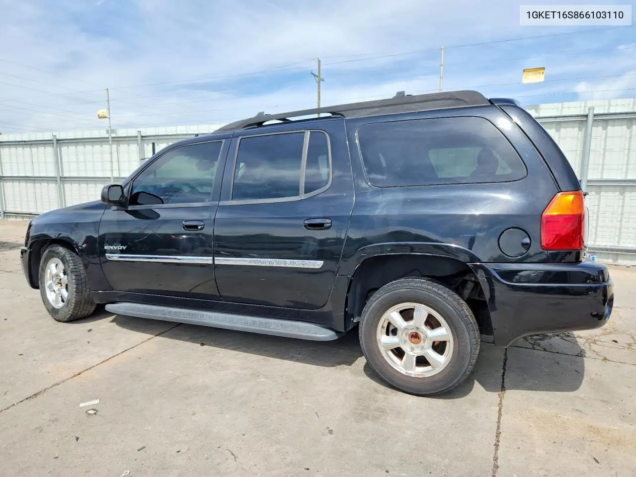 2006 GMC Envoy Xl VIN: 1GKET16S866103110 Lot: 55717816