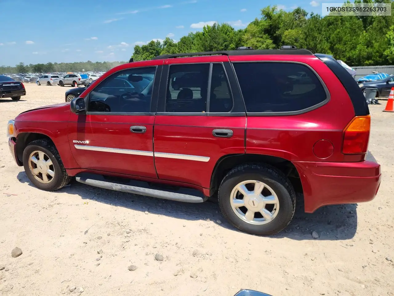 2006 GMC Envoy VIN: 1GKDS13S962263703 Lot: 55961586