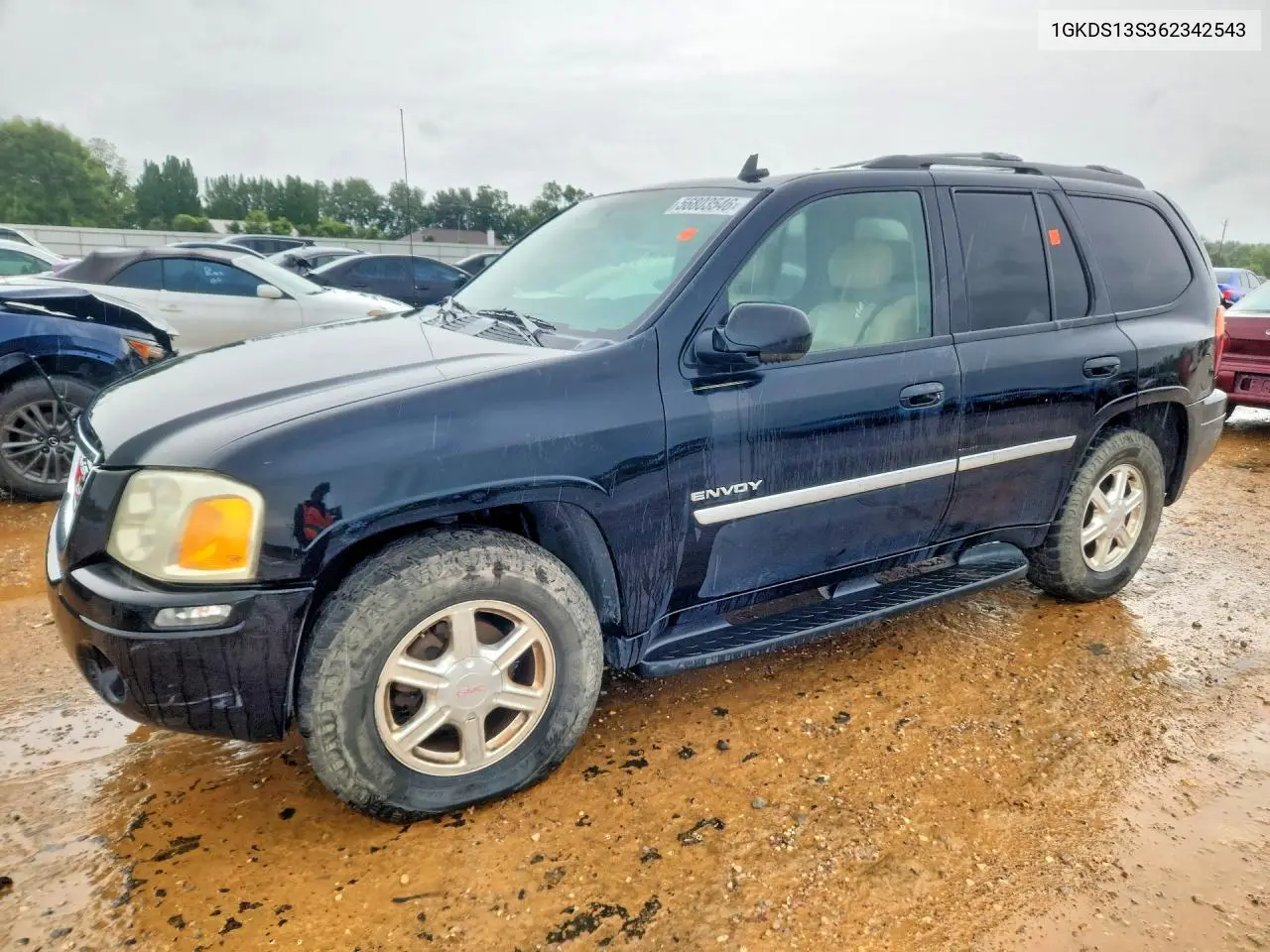 2006 GMC Envoy VIN: 1GKDS13S362342543 Lot: 56803546
