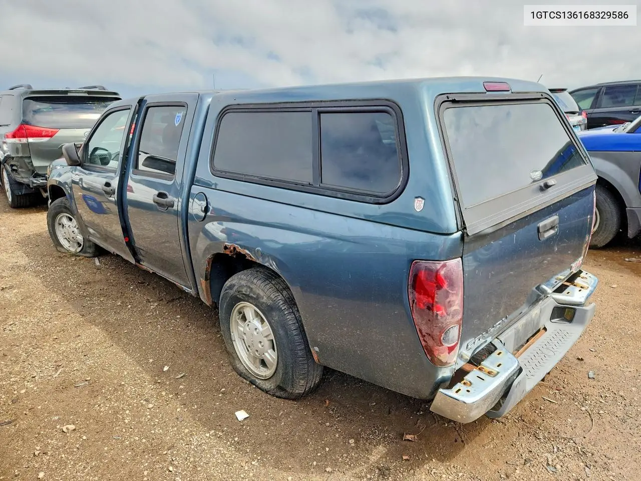 2006 GMC Canyon VIN: 1GTCS136168329586 Lot: 57840396
