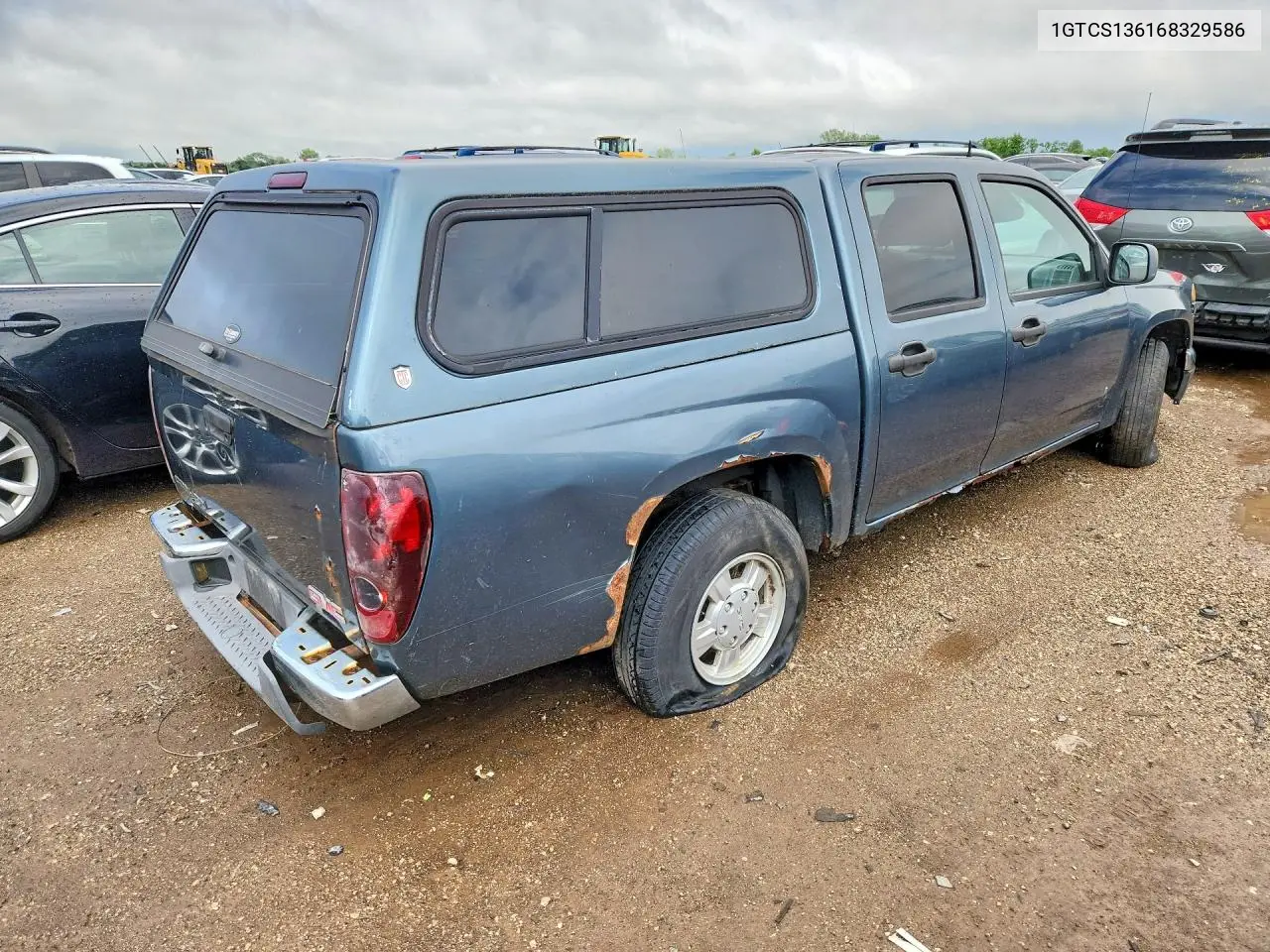 2006 GMC Canyon VIN: 1GTCS136168329586 Lot: 57840396