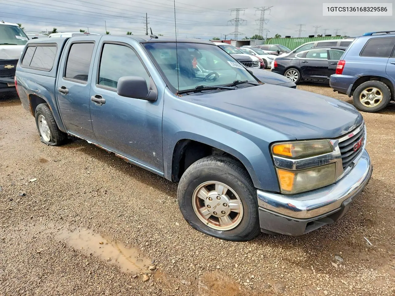 2006 GMC Canyon VIN: 1GTCS136168329586 Lot: 57840396
