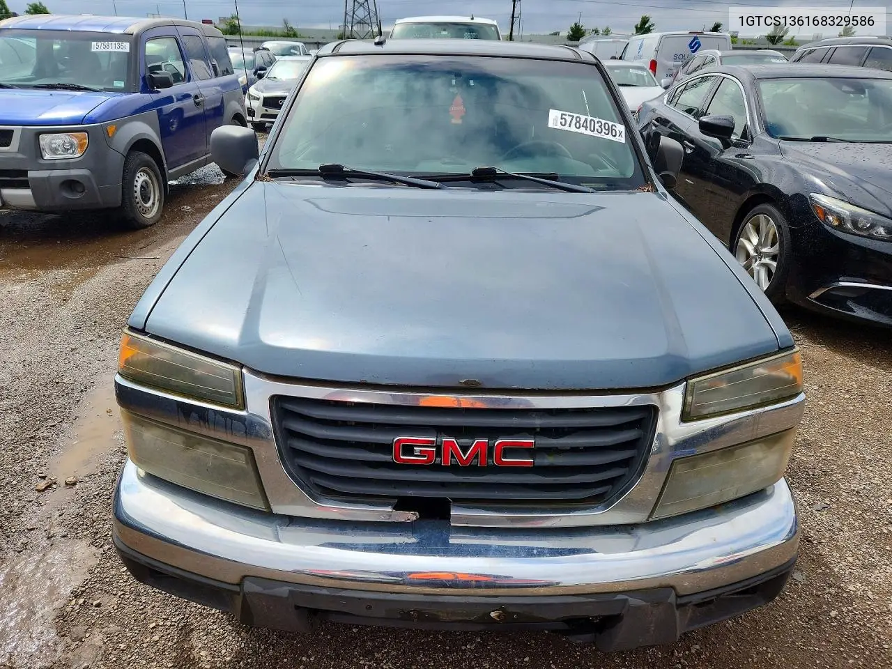 2006 GMC Canyon VIN: 1GTCS136168329586 Lot: 57840396
