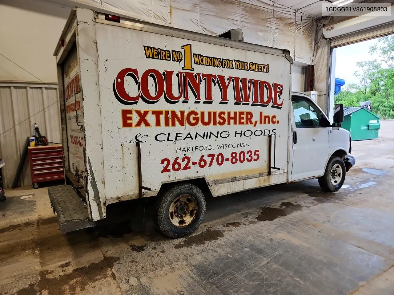 2006 GMC Savana Cutaway G3500 VIN: 1GDGG31V861905803 Lot: 57917026