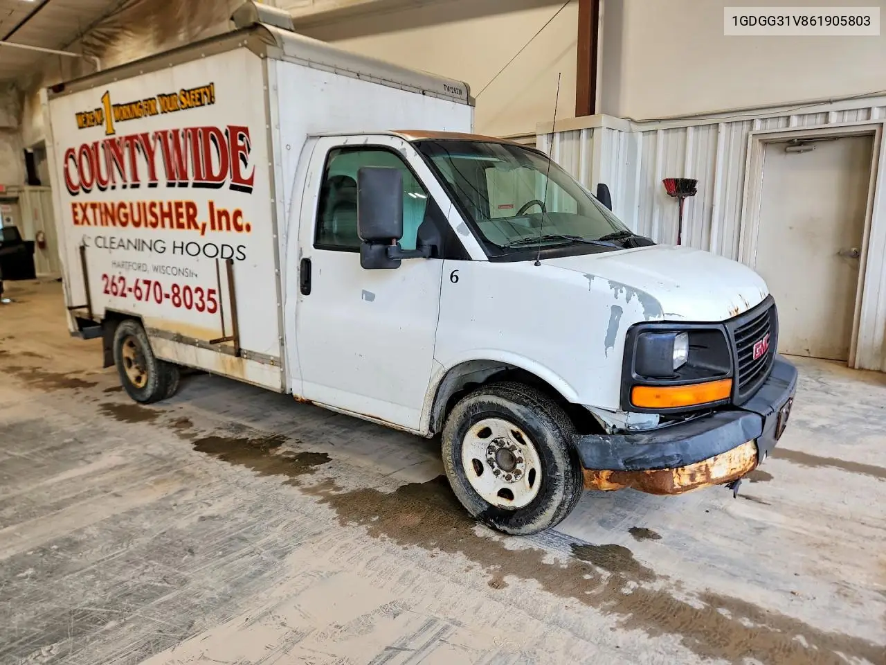 2006 GMC Savana Cutaway G3500 VIN: 1GDGG31V861905803 Lot: 57917026