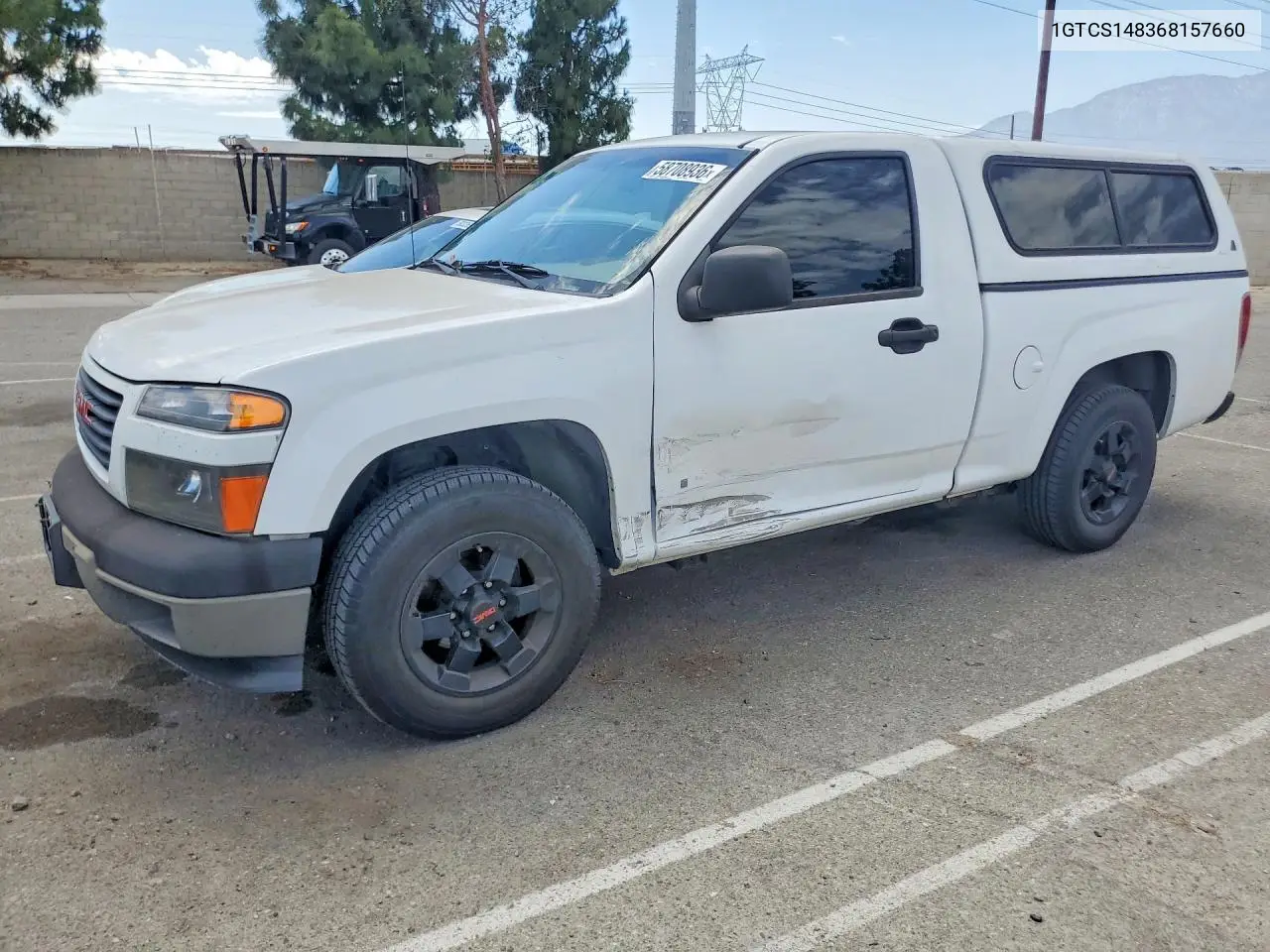 2006 GMC Canyon VIN: 1GTCS148368157660 Lot: 58708936
