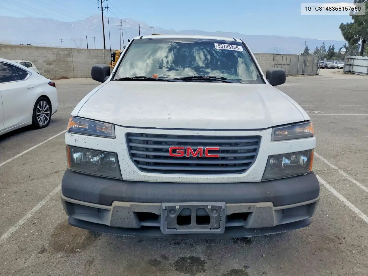 2006 GMC Canyon VIN: 1GTCS148368157660 Lot: 58708936