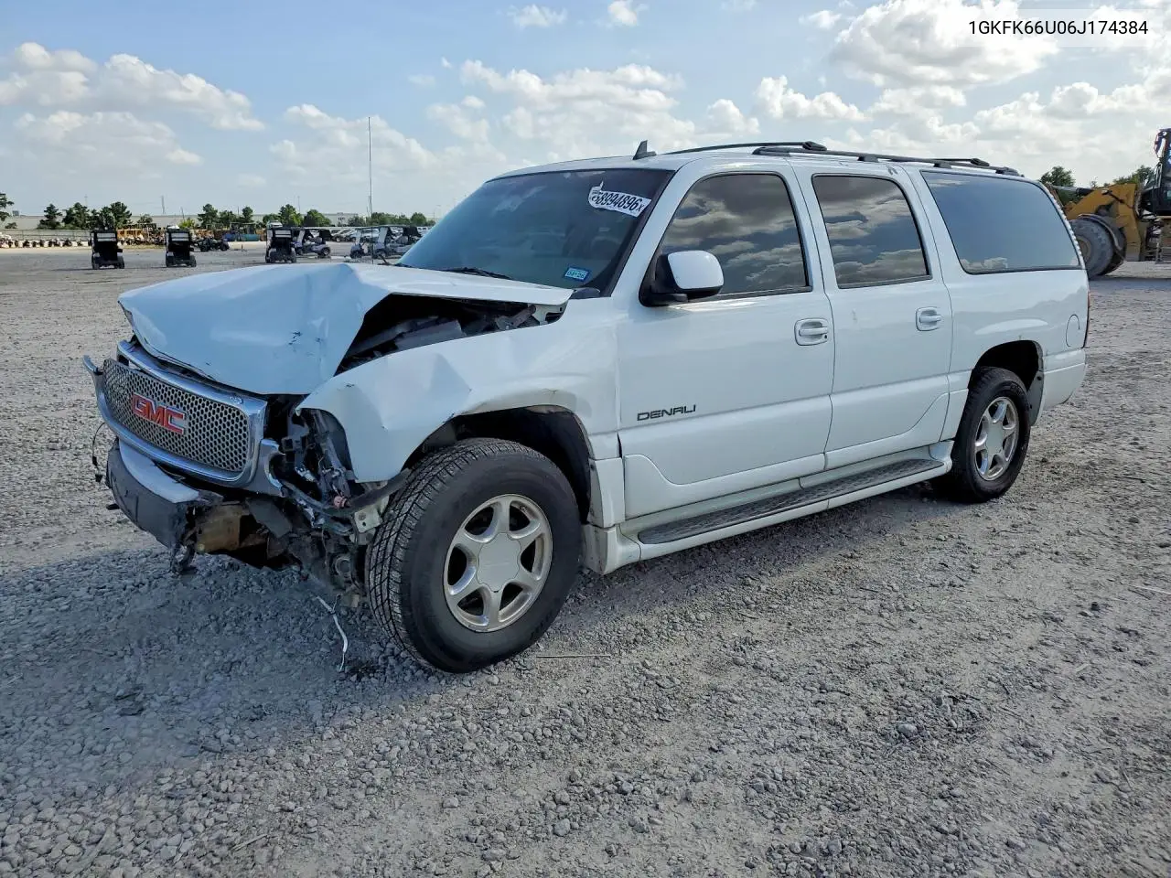 2006 GMC Yukon Xl Denali VIN: 1GKFK66U06J174384 Lot: 58994896