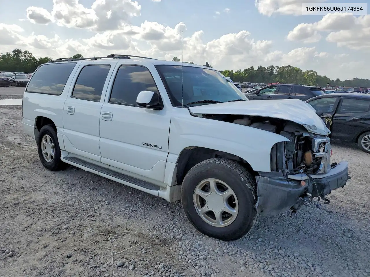 2006 GMC Yukon Xl Denali VIN: 1GKFK66U06J174384 Lot: 58994896