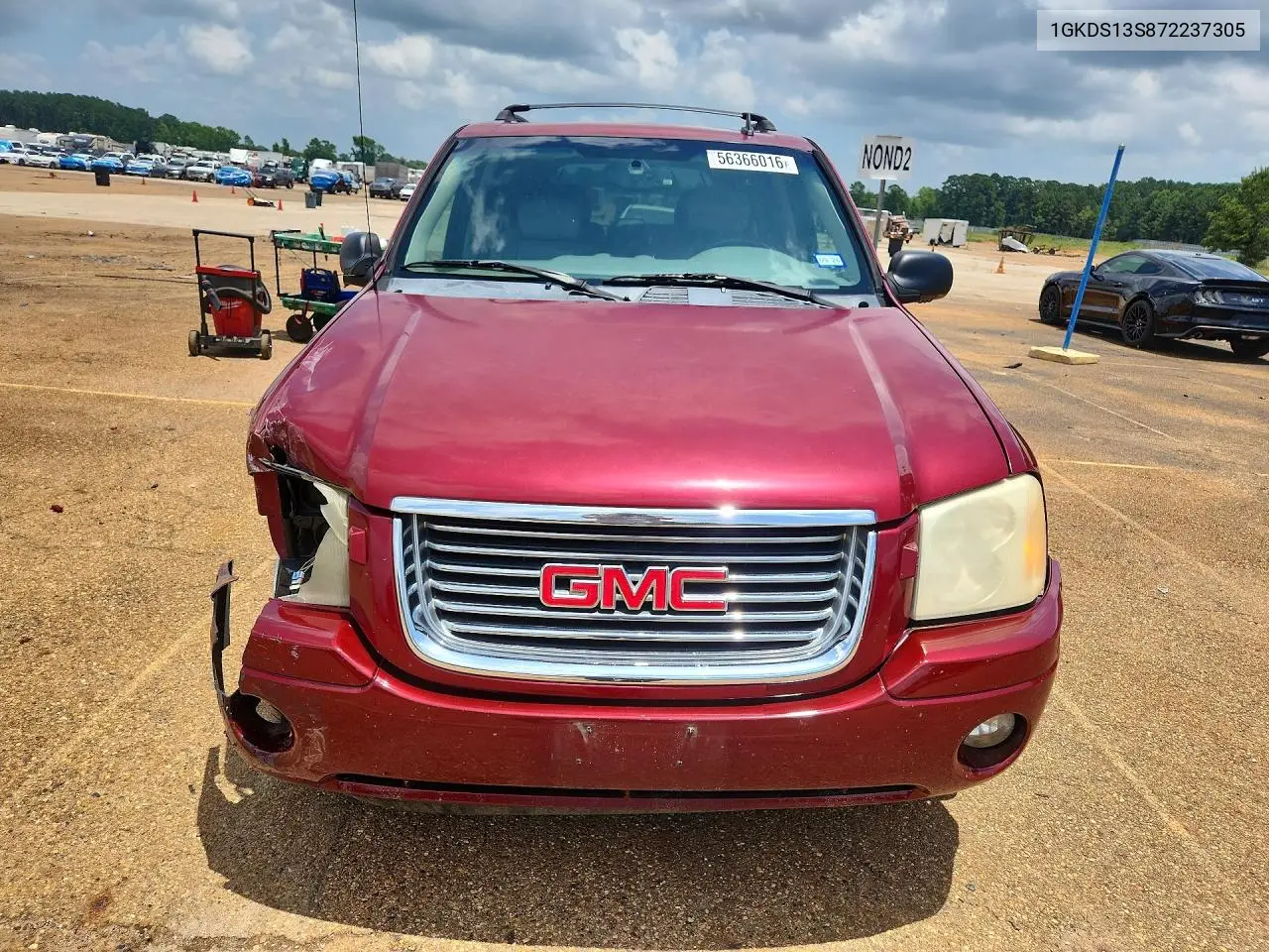 2007 GMC Envoy VIN: 1GKDS13S872237305 Lot: 56366016