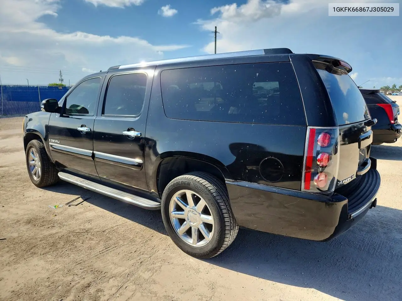 2007 GMC Yukon Xl Denali VIN: 1GKFK66867J305029 Lot: 58266016