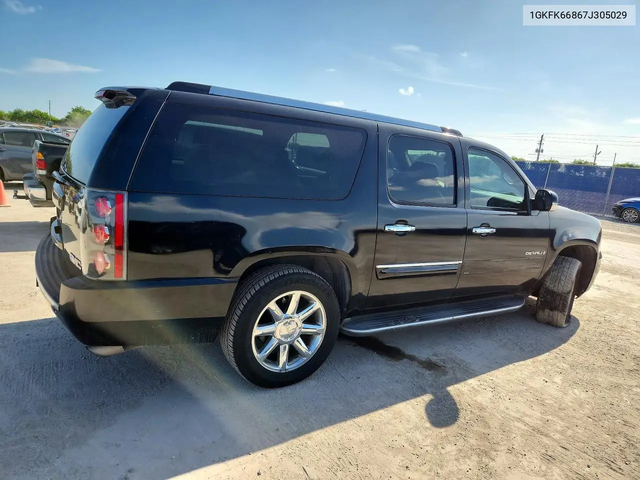 2007 GMC Yukon Xl Denali VIN: 1GKFK66867J305029 Lot: 58266016