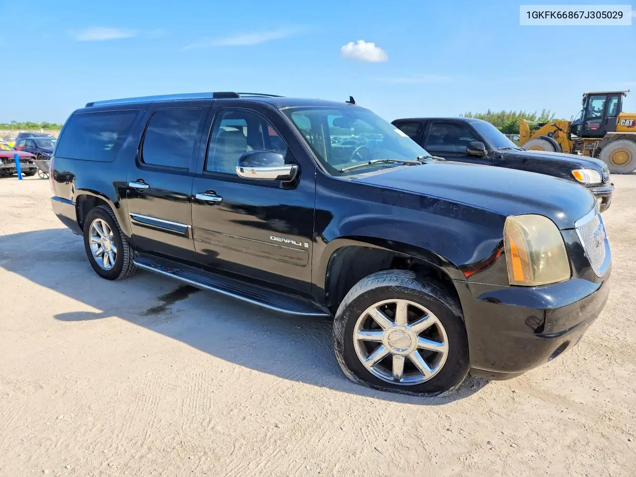 2007 GMC Yukon Xl Denali VIN: 1GKFK66867J305029 Lot: 58266016