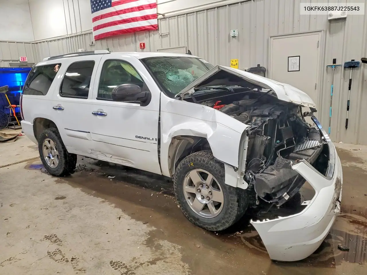 2007 GMC Yukon Denali VIN: 1GKFK63887J225543 Lot: 58707476