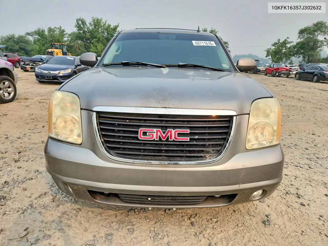 2007 GMC Yukon Xl K1500 VIN: 1GKFK16357J302632 Lot: 60711616
