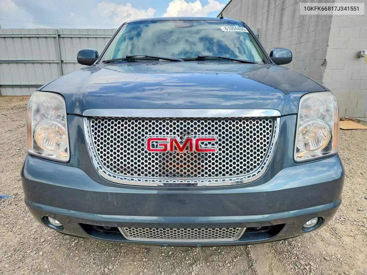 2007 GMC Yukon Xl Denali VIN: 1GKFK66817J341551 Lot: 61004406