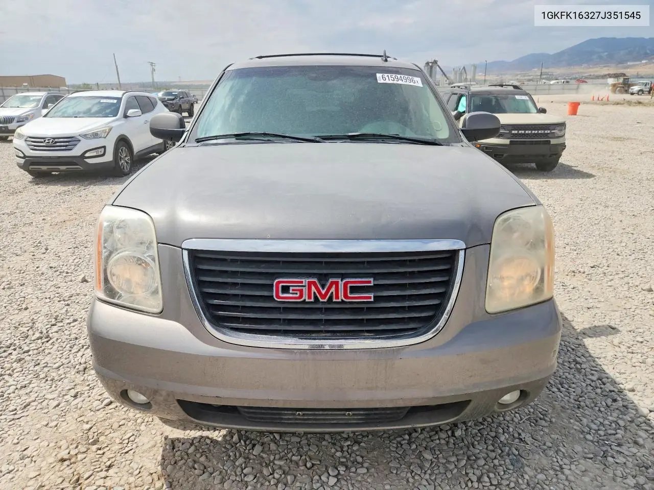 2007 GMC Yukon Xl K1500 VIN: 1GKFK16327J351545 Lot: 61594996