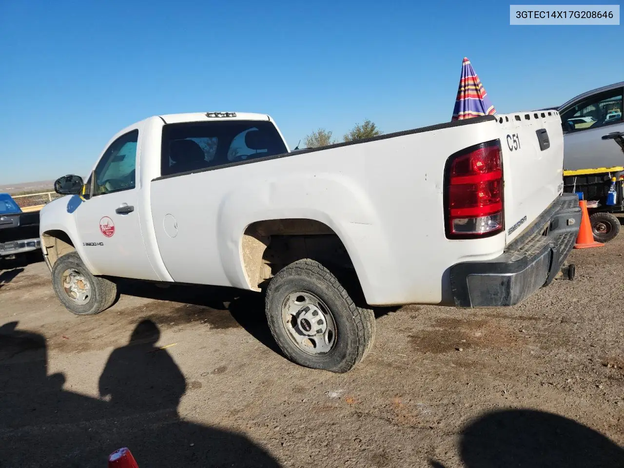 1GTHC24K27E595836 2007 GMC Sierra C2500 Heavy Duty